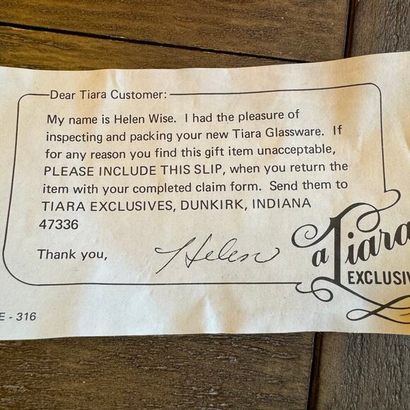 Tiara Indiana Glass Coral Blush Empress Louvre 6" Mint Candy Dish 3 Toed Bird - Picture 15 of 16